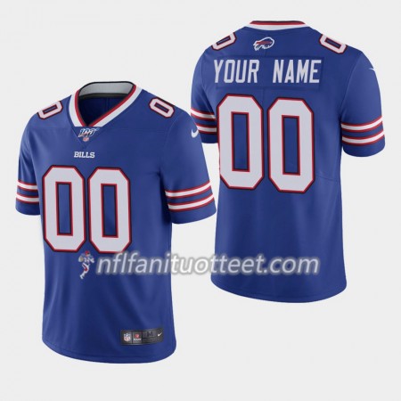 Miesten Buffalo Bills NFL Pelipaita Custom Nike Royal 100th